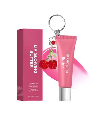 JINGLING JINGLING Tinted Lip Balm | Tinted Beauty Lip Balm with Moisturizing Care and Keychain 10 ml | Glossy Lip Moisturizer for Women | For Daily Use Travel