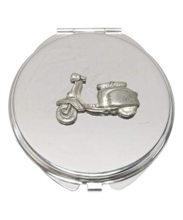Lambretta Scooter Compact Mirror Handbag Gift With Free Engraving 212