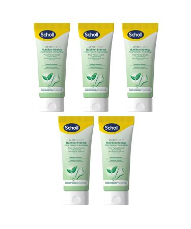 Dr. Scholl's Scholl Intense Nutrition Creams - Very Dry Skin - Allantoin - 75 ml - Pack of 5