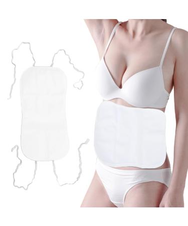 Casting oil packaging wrap castor oil packaging wrap reusable washable organic cotton castor oil packaging wrap adjustable elastic ribbon white