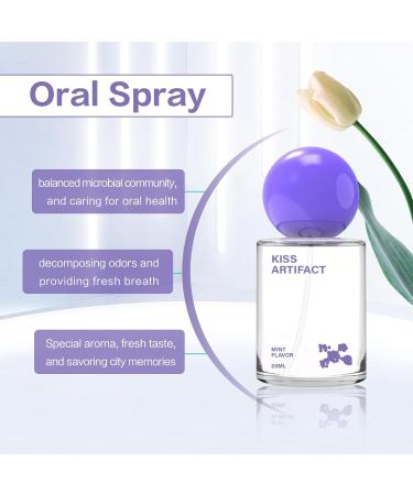 2Pcs Probiotic Oral Spray for Long-Lasting Freshness Alcohol-Free Oral Spray with Probiotics for Breath Care Portable Oral Spray Suitable for Daily Use Work Travel (20ml) - Buy Online on GoSupps.com