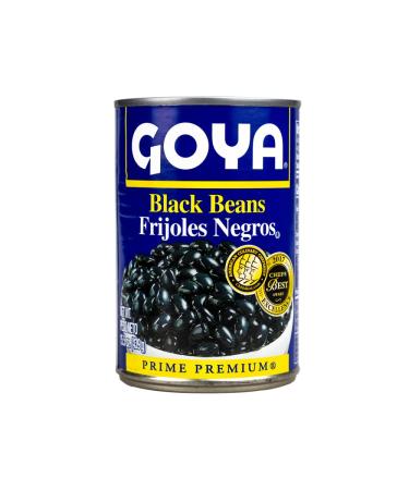 Goya Premium Black Beans, 15.5 Oz 15.5 Ounce (Pack of 1)