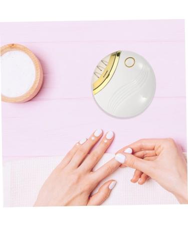 ibasenice 1 Set Electric Manicure Nail Kits Electric Nail Automatic Nail File Electric Fingernail Clippers Fingernail Fingernail Cuticle Baby Kit White Abs Aldult 8x8cm White - Buy Online on GoSupps.com
