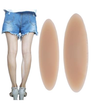  OKJHFD Silicone Calf Pads - Skin Color Self-Adhesive Calf Correctors for Women | Perfect for Scar & Birthmark Coverage | 120g Pair for Thin Crooked Legs  - Buy Online on GoSupps.com