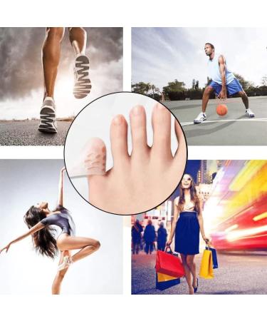 Silicone Toe Protectors for Corns, Blisters & Pain Relief - 10PCS - Buy Online on GoSupps.com