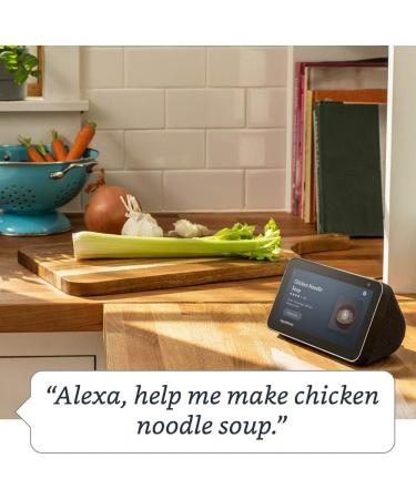 Echo Show 5 Sandstone with Blink Mini Indoor Smart Security Camera - 1080 HD, Motion Detection - Buy Online on GoSupps.com