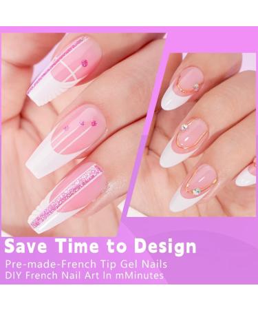 AJTUTUS Fashionable Tips Press on False s Art for Manicure Artists Different Sizes - Buy Online on GoSupps.com