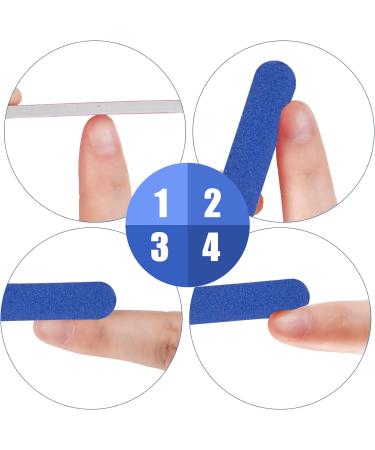 100 Pcs Mini Nail File Nail Buffer Block for Natural Nails Double-Sided Emery Board Nail File Set Professional Nail Polisher for Natural Artificial Nails in Salon Home Use - Buy Online on GoSupps.com