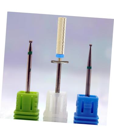 FOMIYES Drills Manicure Supplies Acrylic Drill Bits Cuticle Drill Bits Manicure Accessories Set Tungsten Steel Nail - Buy Online on GoSupps.com