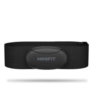 Moofit HR8 pulse knife breast belt low energy real-time heart frequency data Bluetooth 5.0/Ant+ larger communication range IP67 waterproof compatible with iOS/Android apps fitness equipment black - Buy Online on GoSupps.com