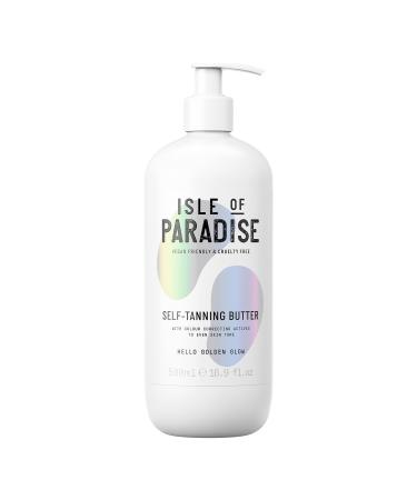 Isle of Paradise Self Tanning Body Butter - Hydrating Gradual Self Tan Body Butter for Illuminating Golden Glow  Vegan and Cruelty Free  16.91 Fl Oz