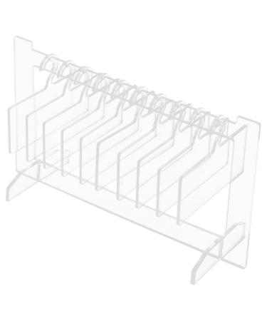 COHEALI 1 Set Nail Display Board Fake Nails Decor Clothes Hanger False Nail Tips Boards Durable Nail Tips Holder Nail Art Display Supplies Nail Art Tip Board Acrylic Nail Supplies Manicure