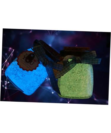 KOMBIUDA 2 Pack Sand Powder Bright Powder Fluorescent Powder Luminous Sand Ordinary Phosphor Powder Blue Siize 3 - Buy Online on GoSupps.com