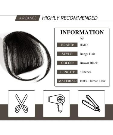 Bangs Synthetic Air Bangs Styling Tools Clip In Hair Extension Fake Invisible Fringe Natural Black Brown Bangs Hair Accessories Bangs Hair Clip(Color:K18-2) 6 inches K18-2 - Buy Online on GoSupps.com