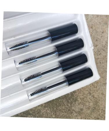 KALLORY 2 18pcs Mascara Tube 10ml Empty Tube Funnel Dropper Transfer Pipettes Eyelash Bottle Blowing 10.5X1.7cm Black - Buy Online on GoSupps.com