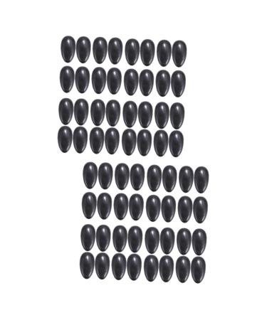 Didiseaon 100 Pairs Hair Styling Tools Silicone Earplugs Ear Protectors Ear Shield Waterproof Ear Plugs Ear Caps 0.04 Ounce (Pack of 1) Blackx2pcs