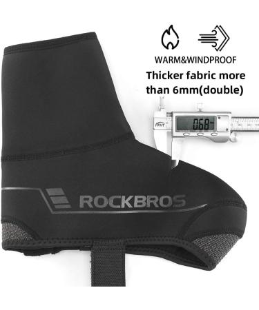 Rockbros Overshoes - Windproof Bicycle Shoe Covers for Men & Women | MTB & Racing | Size M & L - Buy Online on GoSupps.com