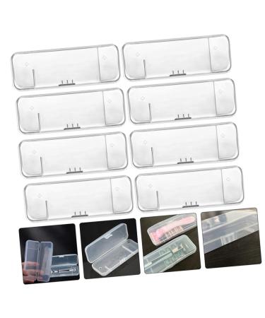 Minkissy 20-Pack Razor Storage Box - Travel-Friendly & Transparent Cases (14.7x5.7cm) | Safe & Convenient Razor Organization - Buy Online on GoSupps.com