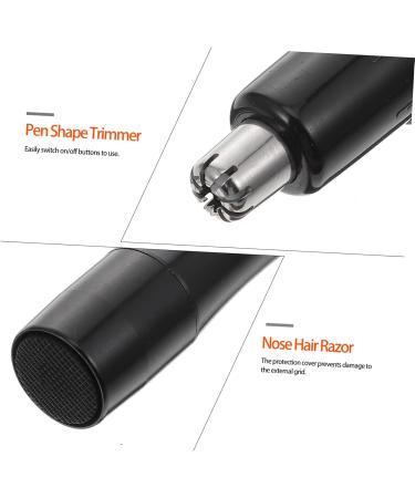 Solust Nose Hair Trimmer - Electric Nasal Hair Cutter & Facial Trimmer for Men | Efficient Hair Removal - Buy Online on GoSupps.com