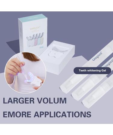 Teeth Whitening Kit for Sensitive Teeth LED Light Tray & Organic Gel 5-Piece Set for a Gleaming Smile - Buy Online on GoSupps.com