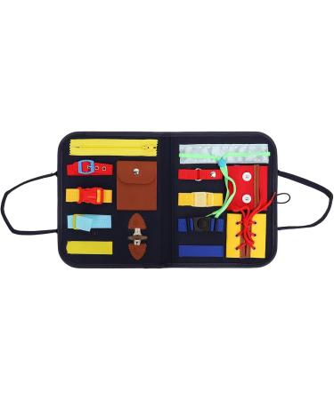 Busy Board Keep Body Mind Restore Daily Life Skills Children Intellectual Development Sensory Board Cloth for Autism for Memory Loss - Buy Online on GoSupps.com
