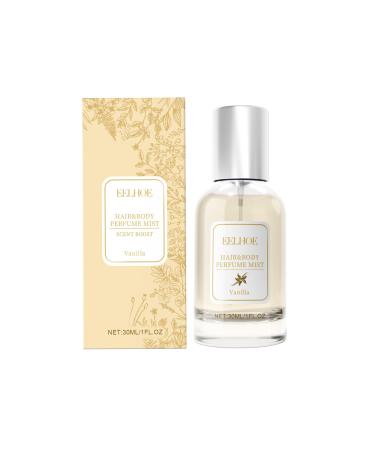 Vanilla Skin Body Mist Hair & Body Mist for Women & Men Fragrance Vanilla Body Spray with Glycerin Vanilla Flower Extract Lemon Fruit Oil 1 OZ