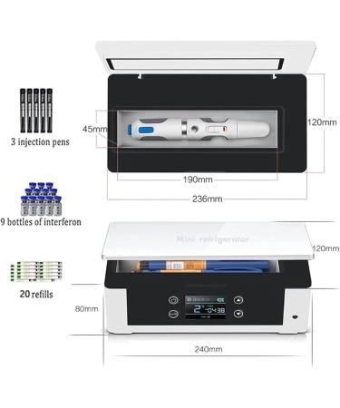 Portable Insulin Cooler Small Insulin Cooler Refrigerator Portable Insulin Cooler Car Refrigerator Small Insulin Cooler Mini Refrigerator 1*battery - Buy Online on GoSupps.com