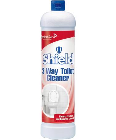 Shield 3 Way Toilet Cleaner 12 x 1 Litre - Buy Online on GoSupps.com