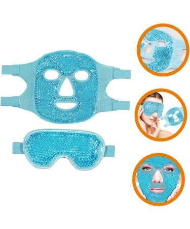DOITOOL 1 Set Cold Compress Full Gel Women Beauty Eye Mask Ice Puffiness Women Beauty Mask Women Facial Mask Skin Care Facial Mask Cold Eye Mask Goggles Travel Cool Elastic Rope - Buy Online on GoSupps.com