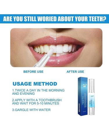 Teeth Whitening Essence Pen Gum Shield Gel Gum Repair Treatment Gel Gum Treatment Pen Teeth Whitening Toothpaste Gum Shield Gel Easy to Use with Soft Toothbrush(B) - Buy Online on GoSupps.com