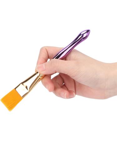 DIY Facial Brush High Density Fine Fiber Hair Even Smear Yet Firm Convenient and Durable Stick Beauty (Golden spiral style) - Buy Online on GoSupps.com