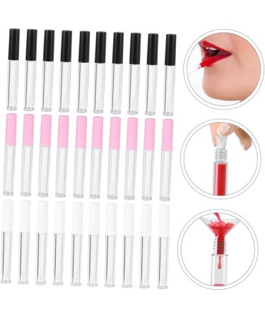 Healvian Round Lip Gloss Bottles of 2 5ml 30 Mini Lipstick Tubes Leakproof and Travel Friendly - Buy Online on GoSupps.com