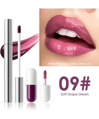Set of Lip Lacquer 10 Piece Tinted Lipstick Set Smudge Lips Makeup for Daily Use Wedding Party Home Commuting Girls Women Dates - Buy Online on GoSupps.com