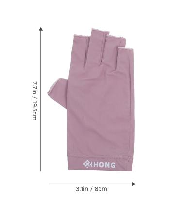 FRCOLOR 1 Pair Uv Gloves Nail Dryer Uv Glove Uv Finger Protection Nails Outdoor Hiking Gloves Summer Driving Gloves Womens Gloves Gel Nail Gloves Miss Skin Care Products Fabric Fingerless As Shown - Buy Online on GoSupps.com