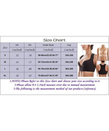 BH Women Breast Mash Service - X-Shaped Beautifier & Front Buckle Bustier Klein Black M | International Shipping Available - Buy Online on GoSupps.com