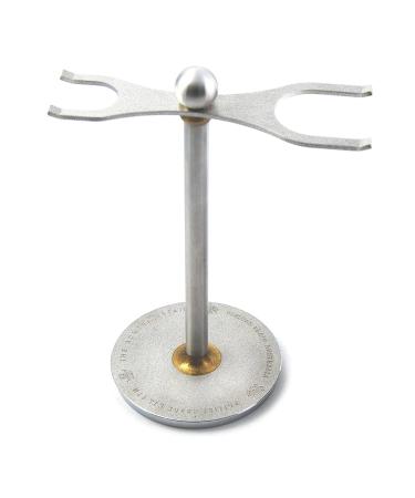 Vikings Blade Luxury Razor and Brush Stand - The Admiral | Ancient Viking Look | Heavy Distressed Stainless Steel & Brass | Extra Wide Openings | Fits Most Razors and Brushes - Buy Online on GoSupps.com
