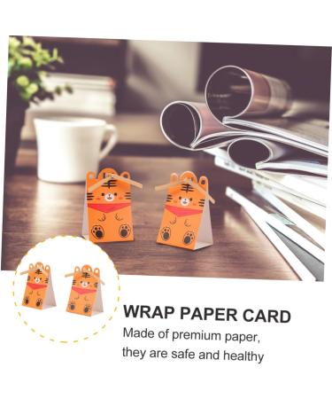 Zerodeko 40pcs Lollipop Ornament Paper Card Cartoon Note Packaging Decoration Card Chocolate Wrappers Lollipop Holder Cute Note Cards for Lollipop Packing Paper Holder Candy - Buy Online on GoSupps.com