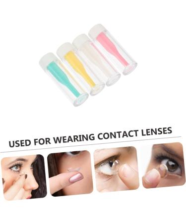 Healeved 20 STK Contact Lens Suction Tools - Practical Applicator & Sucking Sticks - Color Sorted - 3.4x0.7cm - Buy Online on GoSupps.com