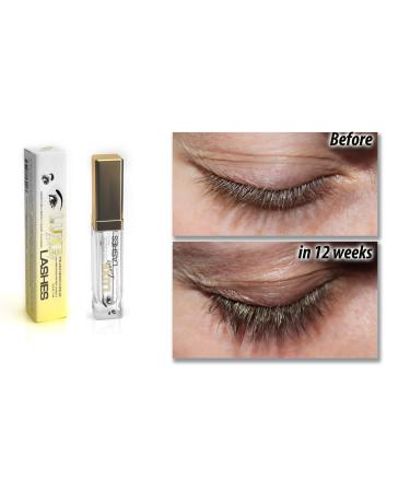 Luxe Beauty Lashes Eyelash Growth Serum - Natural Formula for Longer, Fuller Lashes and Thicker Eyebrows - 0.23 oz - Buy Online on GoSupps.com