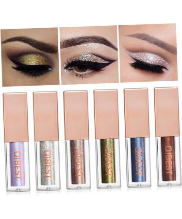 FOMIYES 1pc Shimmer Eyeshadow Glittery Liquid Eyeshadow Eye Makeup Liquid Eyeliner Cosmetic Pearlescent 1 count (Pack of 1) As Shown - Buy Online on GoSupps.com