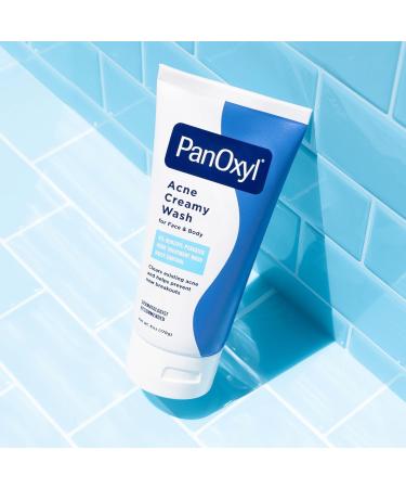 PanOxyl 4 Acne Creamy Wash 4% Benzoyl Peroxide 6 oz (Pack of 10) - Buy Online on GoSupps.com