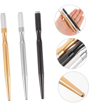 SEWOART 3pcs Eyebrow Pencil Home Tools Makeup Accessories Hand Tools Microblading Holder Bracket Manual - Buy Online on GoSupps.com