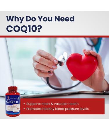 Qunol CoQ10 210mg Softgels - Ultra Antioxidant for Heart Health & Energy - 240 Count 120 Days Supply - Buy Online on GoSupps.com
