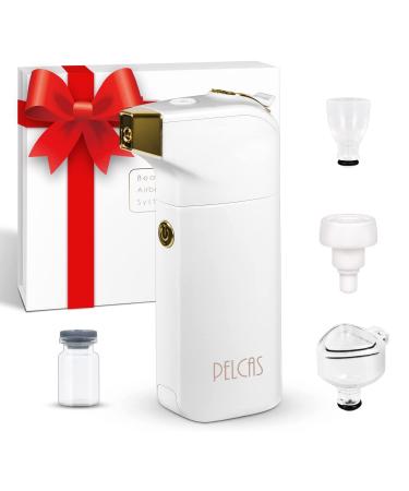PELCAS Air Airbrush Makeup, Cordless Professional Airbrush Foundation Machine, Airbrush Compressor Set for Face at Home SPA(White) - Buy Online on GoSupps.com