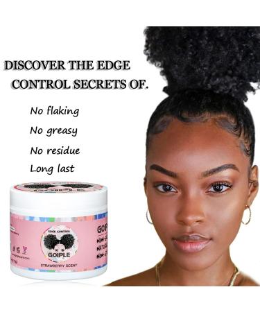 Women's Edge Control Wax- Strong Hold Non-Greasy Smoother Pink - 4oz - Buy Online on GoSupps.com