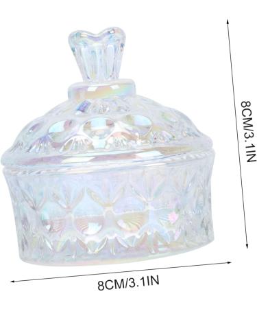 Ipetboom Nail Tools 1pc Nail Art Crystal Cup Nail Glass Crystal Cup Crystal Dappen Dish with Lid Glass Dappen Dish Nail Art Glass Cup Para U as Clear Glass Danpen Dish Pen Wash Cup Liquid 8x8cm Assorted Color - Buy Online on GoSupps.com