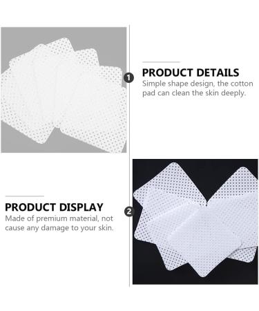 2 Box 400Pcs Eyelash Extension Glue Wipes | Nail & Lip Cleaning Cotton Remover Pads - White - Buy Online on GoSupps.com