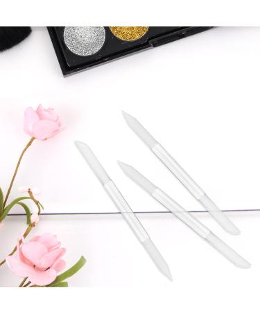Buy WLLHYF 3-Piece Glass Cuticle Pusher & Nail File Set - Dual Ended Manicure Tool for Cuticle Care - Ships Internationally - Buy Online on GoSupps.com