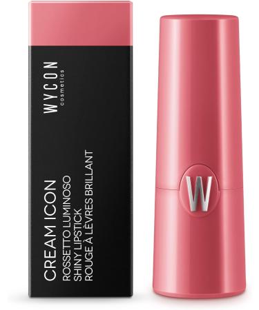  WYCON cosmetics WYCON cosmetics CREAM ICON SHINY LIPSTICK - Creamy lipstick with a plumping and smoothing effect - 06 FASHION LILY - Buy Online on GoSupps.com