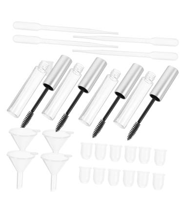 Didiseaon 32pcs Mascara Empty Tube Transparent Mascara Lip Gloss Kits Diy Mascara Tube Self Made Liquid Bottle